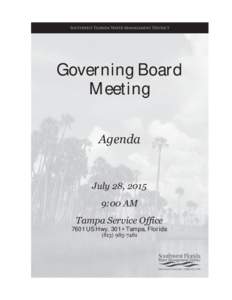 Agenda - Tuesday, July 28, 2015