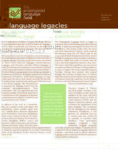 December 2006 volume ten number three language legacies Bill Bright