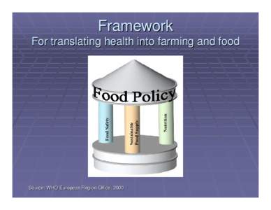 [PDF] Framework For translating health into farming and food (part 2)