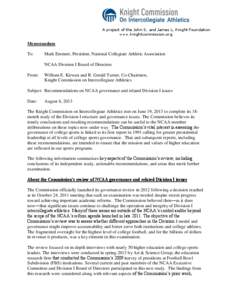 Committee on Institutional Cooperation / Academia / Higher education / Knight Commission / Education in the United States / Association of American Universities / National Collegiate Athletic Association / College football playoff debate / Division I / Oak Ridge Associated Universities / Middle States Association of Colleges and Schools / Association of Public and Land-Grant Universities