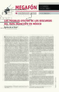 MEGAFÓN  La batalla de las ideas  Consejo Latinoamericano de Ciencias Sociales