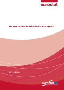 National requirements for the Intrastat system[removed]edition EUROPEAN COMMISSION EUROSTAT