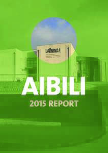 AIBILI 2015 REPORT  CONTENTS 1