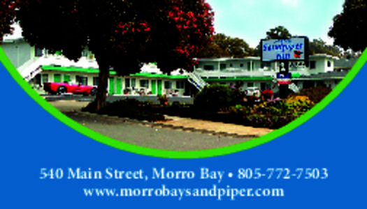 540 Main Street, Morro Bay • www.morrobaysandpiper.com ONE NIGHT FREE