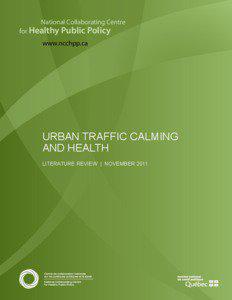 Urban Traffic Calming and Health