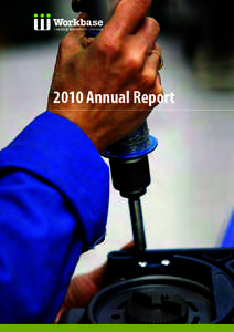2010 Annual Report  2010 Annual Report | 1 Back row: Wyn Osborne, Marjory Embleton, Duncan Simpson, Vena Crawley, Rod Lingard, Mark Hanlon.