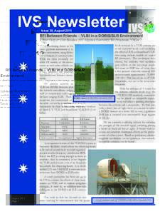 IVS Newsletter Issue 30, August 2011 RFI Between Friends – VLBI in a DORIS/SLR Environment – Brian Corey & Chris Beaudoin, MIT Haystack Observatory; Bill Petrachenko, NRCan