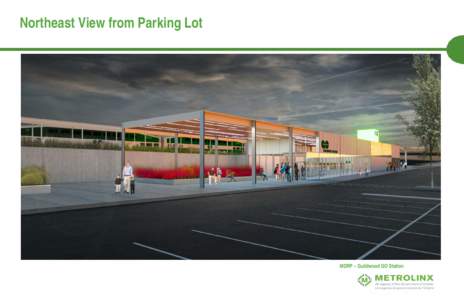 Northeast View from Parking Lot  MDRP – Guildwood GO Station ~ 15% Design 24