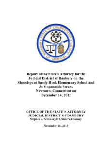 Report of the Ansonia-Milford Judicial District State’s Attorney