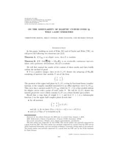 JOURNAL OF THE AMERICAN MATHEMATICAL SOCIETY Volume 14, Number 4, Pages 843–939 S[removed][removed]Article electronically published on May 15, 2001