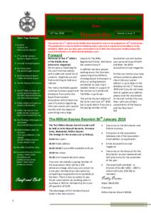 Newsletter Title The Royal Green Jackets Regimental Association Ezine Joe Burr  Oct 08
