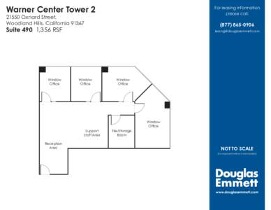 Warner Center Tower 2  For leasing information please call:  21550 Oxnard Street,