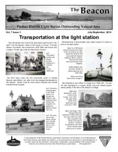 The  Beacon Piedras Blancas Light Station Outstanding Natural Area Vol. 7 Issue 3