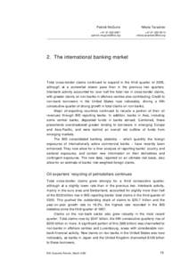 2. The international banking market - BIS Quarterly Review, part 2, March 2006