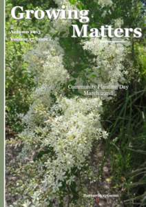 Growing Matters AutumnVolume 17 Issue 1