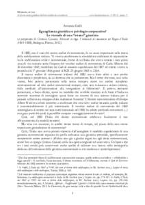 Historia et ius rivista di storia giuridica dell’età medievale e moderna www.historiaetius.eupaper 17  Antonio Grilli