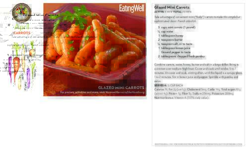 Glazed Mini Carrots  TH N  HA