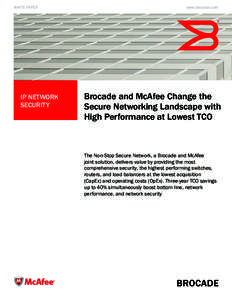 WHITE PAPER  IP NETWORK SECURITY  www.brocade.com