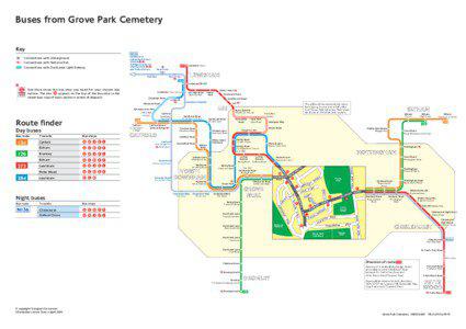 Buses from Grove Park Cemetery