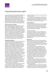 Annual reportCorporate governance  Corporate governance report Cybercom Group Europe AB (publ) (hereinafter 