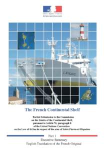 The French Continental Shelf  Table of Content 1