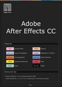 Adobe After Effects CC Categories Pink Light blue