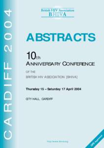 10  th ANNIVERSARY  CONFERENCE