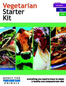 Vegetarian Starter Kit inside: recipes