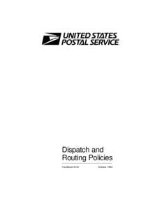 R  Dispatch and Routing Policies Handbook M-22