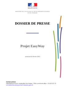 Dossier de presse - EasyWay