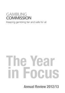 Gambling Commission Annual Review