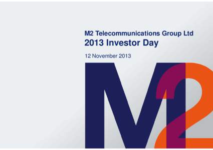 Microsoft PowerPoint - Investor Day Presentation[removed]