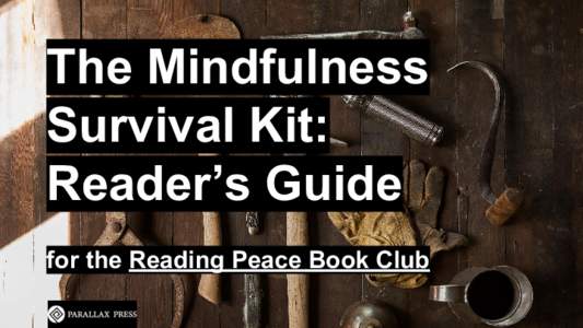 The Mindfulness Survival Kit: Reader’s Guide for the Reading Peace Book Club  Proposed Reading Schedule