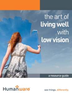 4102 HUMANWARE-Cover Brochure Low Vision-outline.indd