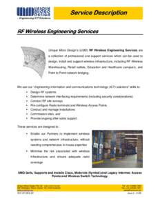 Microsoft Word - RF Wireless Engineering Services - Iss 2.doc