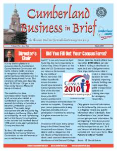 Cumberland Business in Brief Electronic Newsletter Newletter for The Electronic for Cumberland