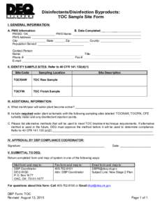 Microsoft Word - TOC_Sample_Site_Form_2015.docx