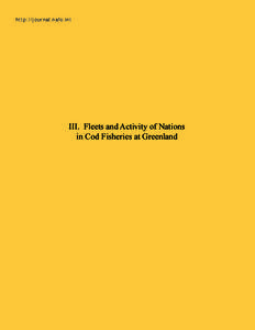 Fleets and Activity of Nations