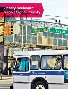 Victory Boulevard: Transit Signal Priority 42  Sustainable Streets Index 2009