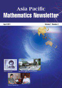 Asia Pacific  Mathematics Newsletter