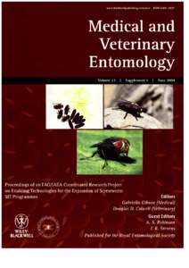 Medical and Veterinary Entomology[removed]Suppl. 1), 1–7  Enabling technologies to improve area-wide integrated pest management programmes for the control of screwworms A . S . RO B I N S O N , M . J . B . V R E