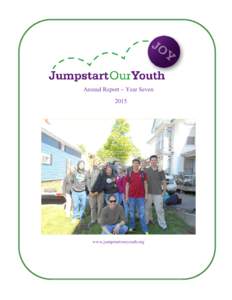 A Youth in Philanthropy Model  Annual Report ~ Year Sevenwww.jumpstartouryouth.org
