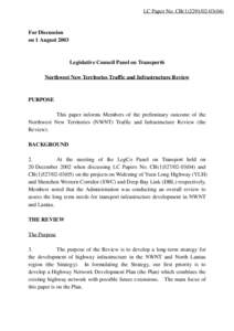 LC Paper No. CB[removed])  For Discussion on 1 August[removed]Legislative Council Panel on Transport6