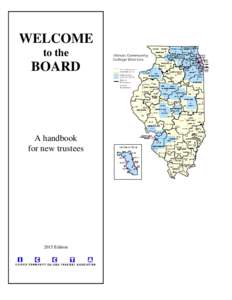WELCOME to the BOARD  A handbook