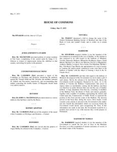 House of Commons Debates - 1st Parliament, 5th Session[removed]