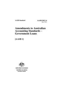 AASB Standard  AASB[removed]June[removed]Amendments to Australian
