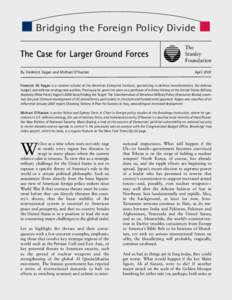 The Case for Larger Ground Forces