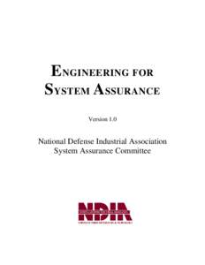 Engineering for System Assurance