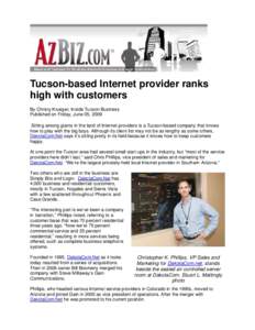 Microsoft Word - Inside Tucson Bus article - Jun 2009.doc