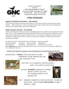 Experience Nature with the Greenburgh Nature Center 99 Dromore Road, Scarsdale, NY3470